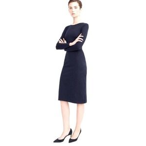 J.Crew Sheath Dress Black Size Extra Large